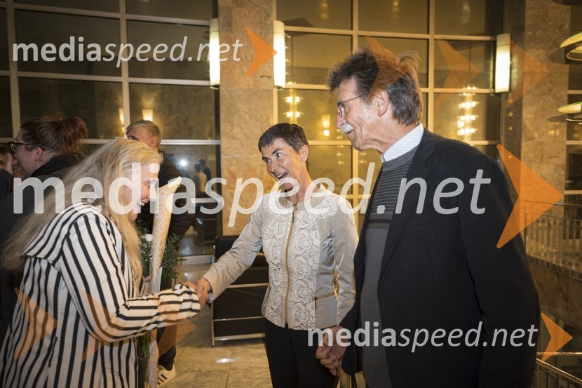  Dušanka Ristić, igralka;  Jasna Čuk Rupnik, zdravnica;  Jožko  Čuk, nekdanji direktor GZS, nekdanji direktor SNG Nova GoricaNeustrašne, premiera v SNG Nova Gorica