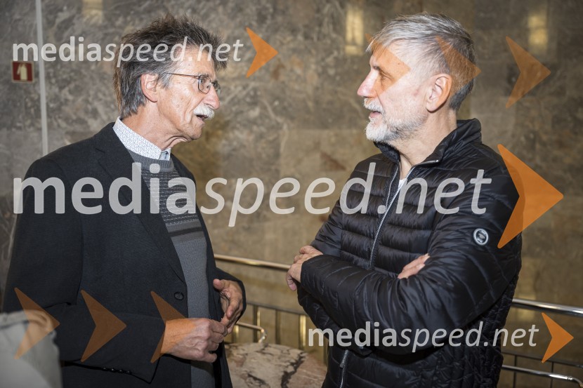  Jožko  Čuk, nekdanji direktor GZS, nekdanji direktor SNG Nova Gorica;  Radoš Bolčina, igralecNeustrašne, premiera v SNG Nova Gorica