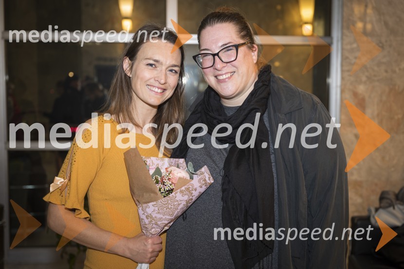  Arna  Hadžialjević, igralka;  Ana Facchini, igralkaNeustrašne, premiera v SNG Nova Gorica