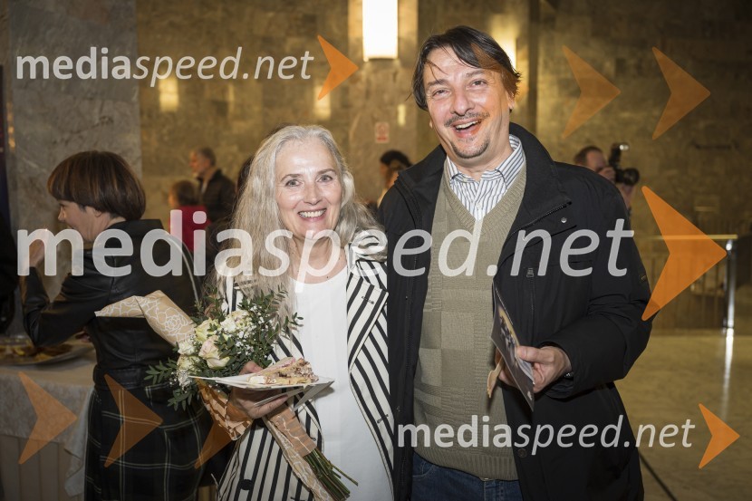  Dušanka Ristić, igralka;  Maks Pavlica, profesorNeustrašne, premiera v SNG Nova Gorica