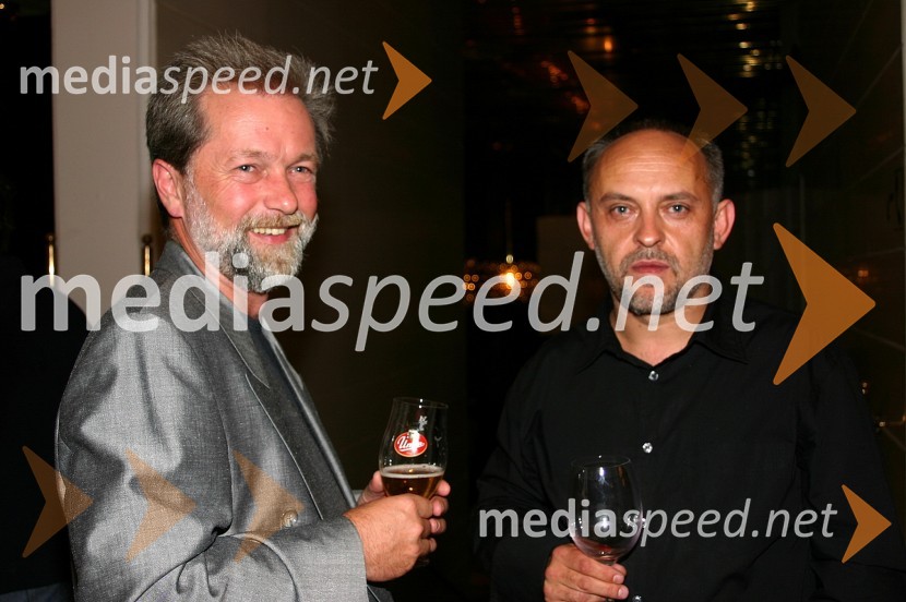 Božo Zorko in Feri Lainšček, pisateljFestival narečne popevke 2004