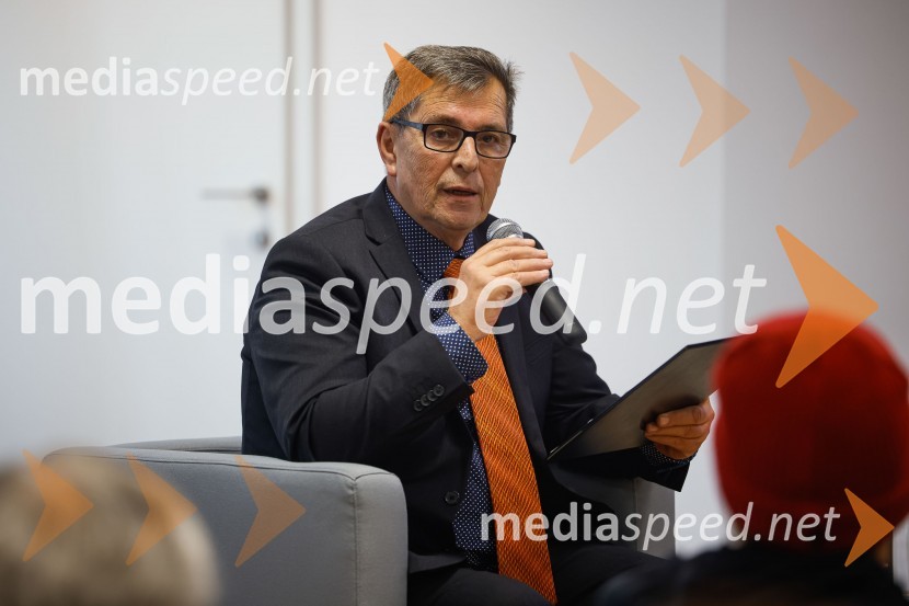  Janez Dolinar, radijski voditelj SOS Proteus - odprtje informacijskega centra za varstvo človeške ribice, Kranj