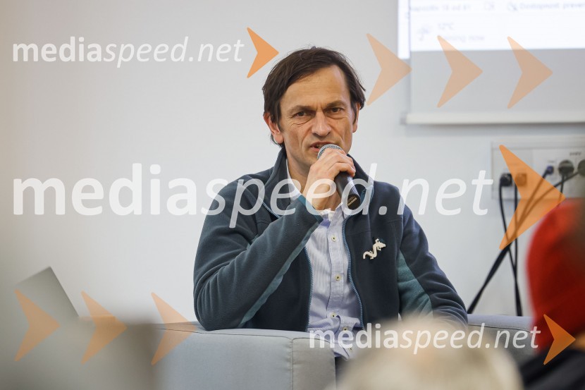  Gregor Aljančič, Jamski laboratorij TularSOS Proteus - odprtje informacijskega centra za varstvo človeške ribice, Kranj