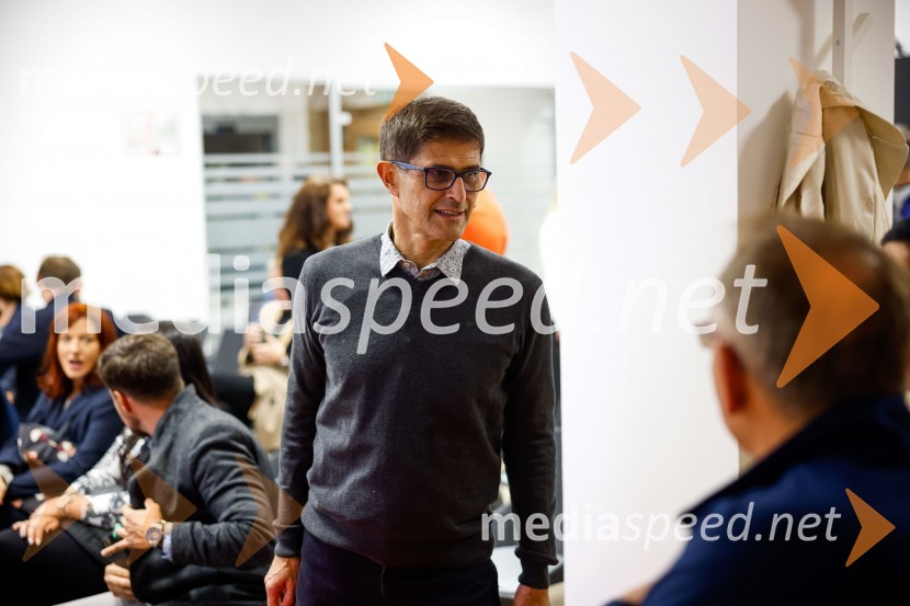  Matjaž Rakovec, župan Mestne občine KranjSOS Proteus - odprtje informacijskega centra za varstvo človeške ribice, Kranj