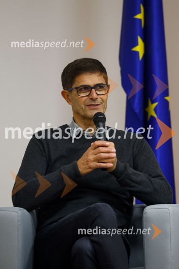  Matjaž Rakovec, župan Mestne občine KranjSOS Proteus - odprtje informacijskega centra za varstvo človeške ribice, Kranj