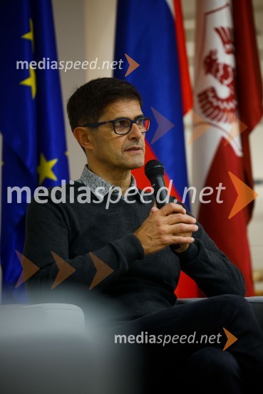  Matjaž Rakovec, župan Mestne občine KranjSOS Proteus - odprtje informacijskega centra za varstvo človeške ribice, Kranj