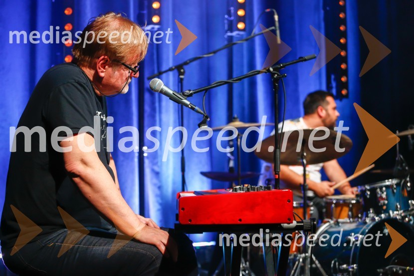  Mirko Vuksanovič, klaviature, vokal, skupina AvromobiliAvtomobili, koncert ob 40-letnici