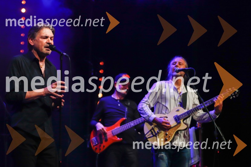  Marko Vuksanović, pevec, skupina Avtomobili;  David Šuligoj, bas kitara, skupina Avtomobili;  Boštjan Andrejc – Bushy , kitara, skupina AvtomobiliAvtomobili, koncert ob 40-letnici