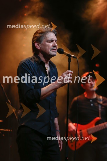  Marko Vuksanović, pevec, skupina AvtomobiliAvtomobili, koncert ob 40-letnici
