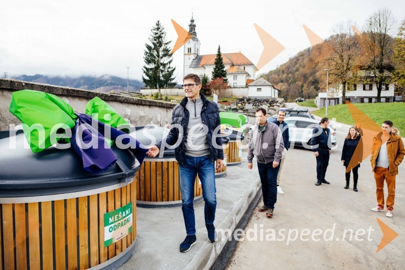  Matjaž Rakovec, župan Mestne občine KranjOdprtje novih podzemnih zbiralnic, Mestna občina Kranj