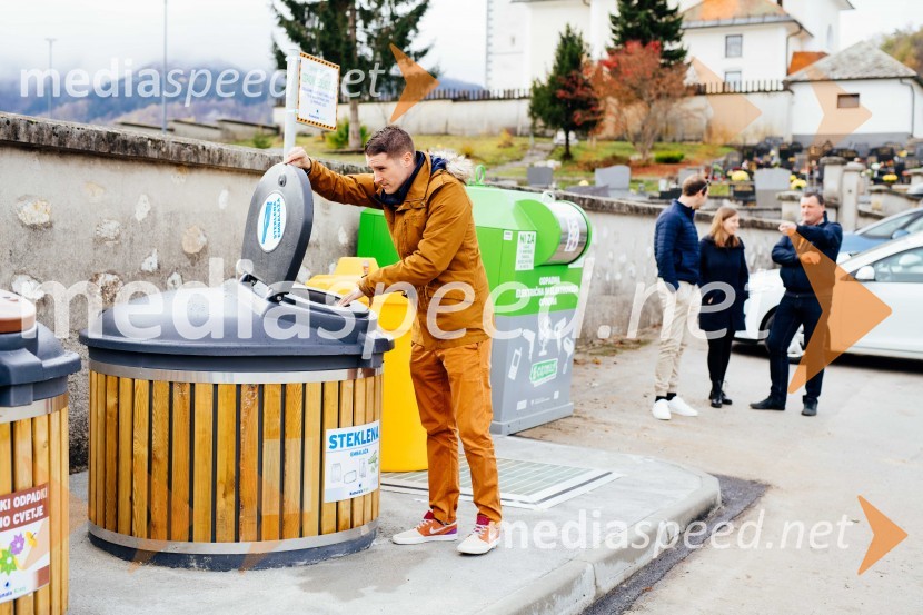  Janez Černe, podžupan Mestne občine KranjOdprtje novih podzemnih zbiralnic, Mestna občina Kranj