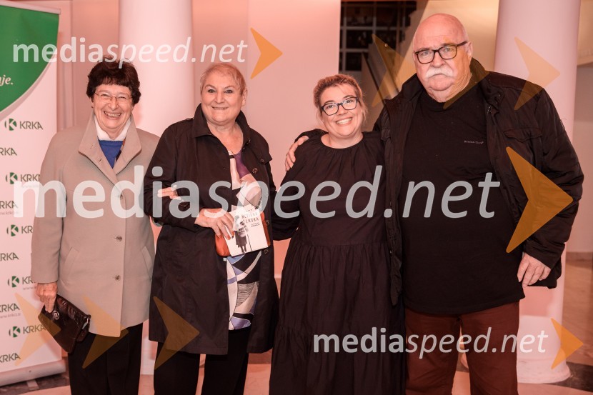  ... ;  Branka Gombač;  Ivana Djilas, režiserka;  Peter GombačNevidna ženska, premiera