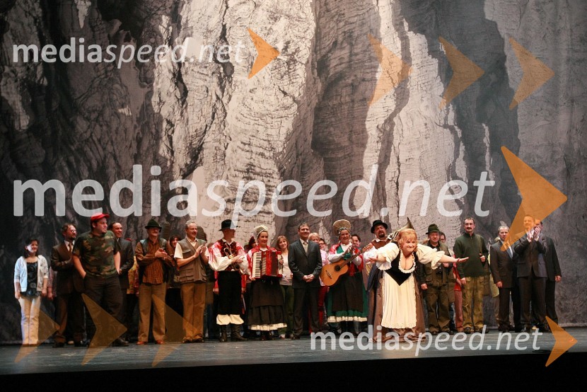 Premiera opere Zlatorog, poklonZlatorog, premiera opere