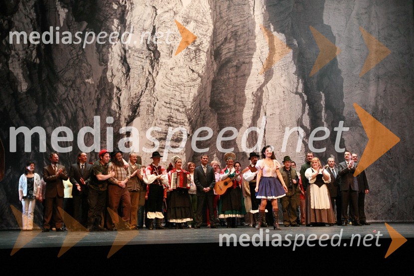 Premiera opere Zlatorog, poklonZlatorog, premiera opere