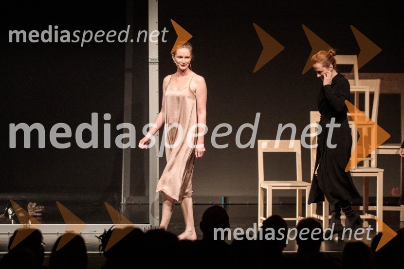  Špela Frlic, igralka;  Katja Povše, igralkaNevidna ženska, premiera