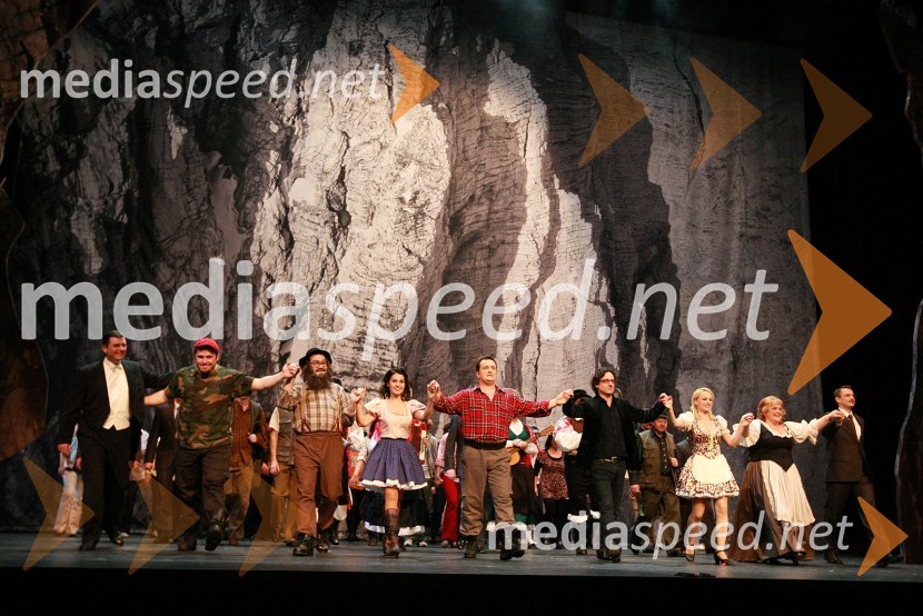 Premiera opere Zlatorog, poklonZlatorog, premiera opere