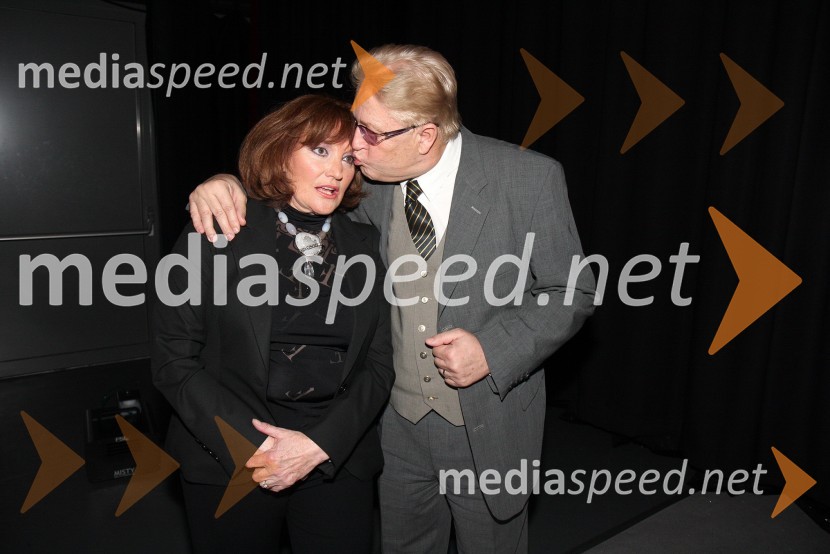 Tereza Kesovija, hrvaška pevka in Vinko Šimek, humoristTereza Kesovija, koncert v Mondu