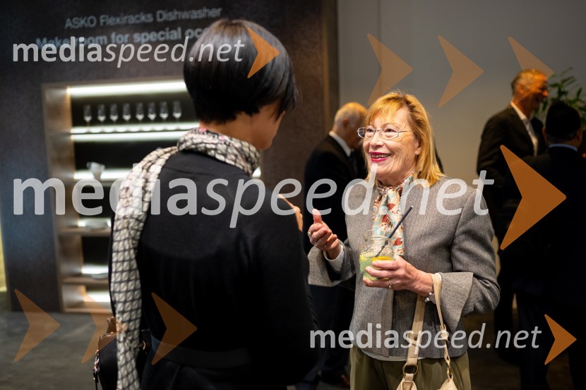  Zala Andrina Razinger, sekretariat, Slovenski konzularni zbor;  Nevenka Leban Orešič, pianistka, častna konzulka Republike LitveSrečanje državnega sekretarja Štucina s člani Slovenskega konzularnega zbora