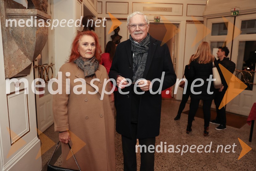  Barbara  Habič Pregl, pisateljica, učiteljica joge;  Slavko Pregl, pisateljOjdip, gostujoča drama v SNG drama Ljubljana