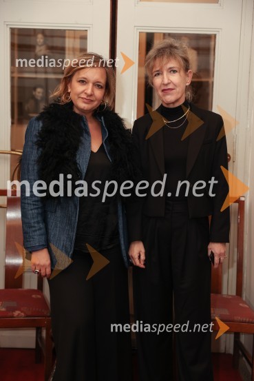  Tamara Vučković, igralkadirektorica, Jugoslovansko dramsko pozorište;  Vesna Jurca Tadel, ravnateljice SNG Drama LjubljanaOjdip, gostujoča drama v SNG drama Ljubljana