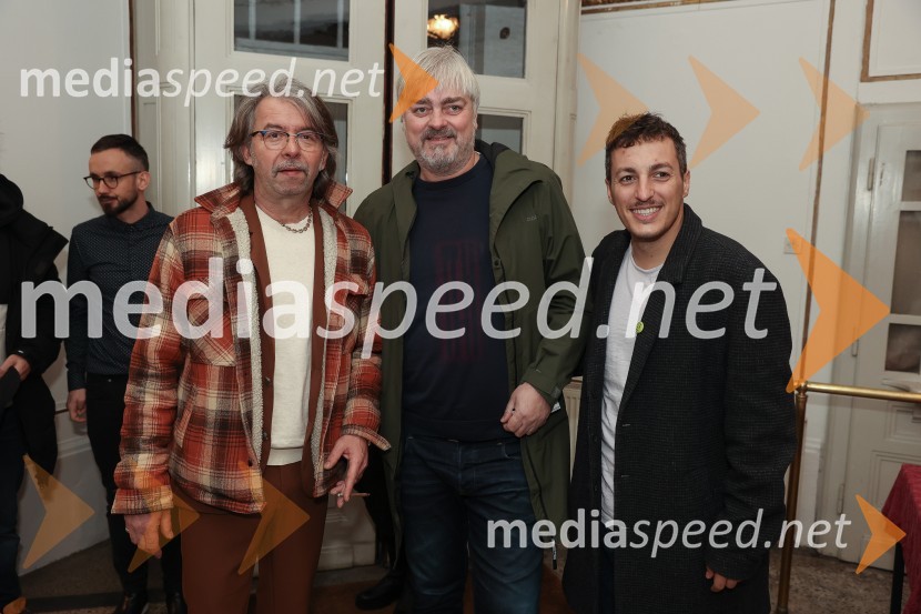  Robert Pešut - Magnifico, glasbenik;  Marko Miladinović - Mile, igralec;  Žan  Papič, stand up komikOjdip, gostujoča drama v SNG drama Ljubljana