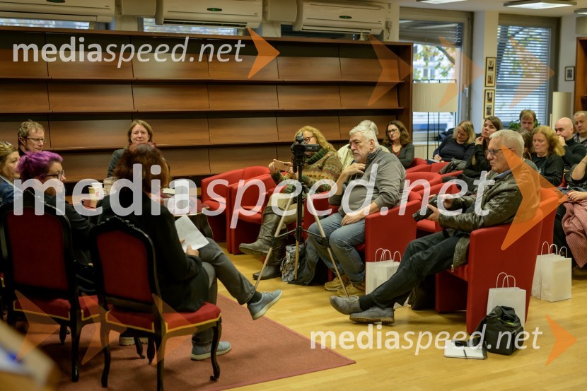 Predstavitev novo izdanih knjig založbe Goga, novinarska konferenca