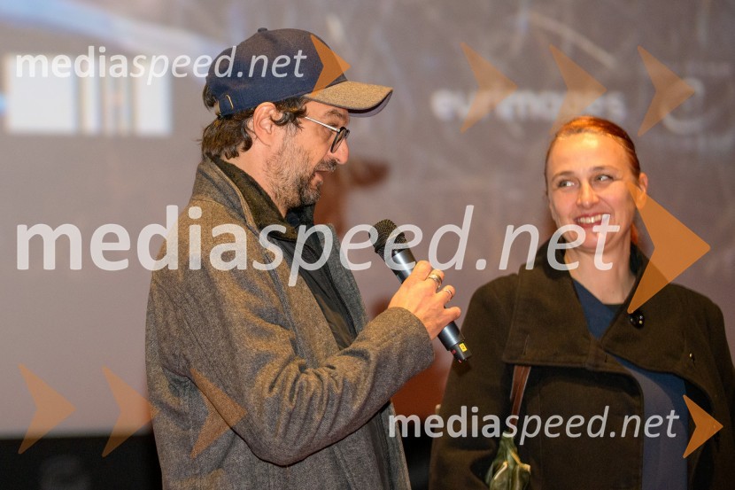  Slobodan Maksimović, režiser;  Ida Weiss, producentkaPremiera prvega slovenskega  božičnega filma KAPA  v Mariboxu