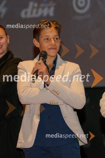  Tilen Kolbe, igralecPremiera prvega slovenskega  božičnega filma KAPA  v Mariboxu