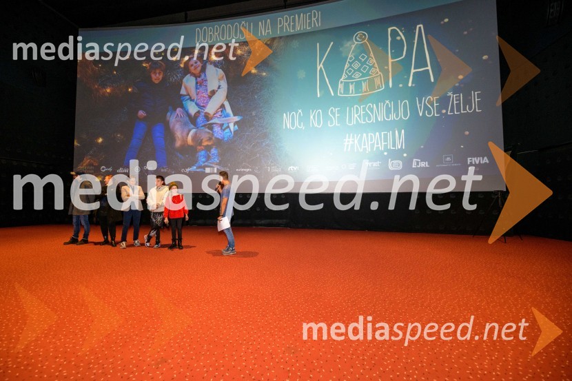Premiera prvega slovenskega  božičnega filma KAPA  v Mariboxu