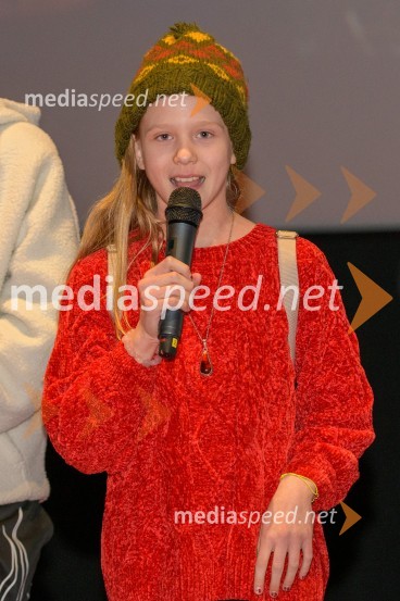  Kaja Podrebersek, igralkaPremiera prvega slovenskega  božičnega filma KAPA  v Mariboxu