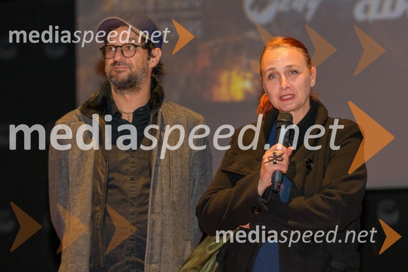  Slobodan Maksimović, režiser;  Ida Weiss, producentkaPremiera prvega slovenskega  božičnega filma KAPA  v Mariboxu