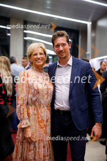  Aleša Mižigoj, direktorica Medex, d. o. o.;  Martin Kandus, MedexPoslovna liderka in poslovni lider 2023