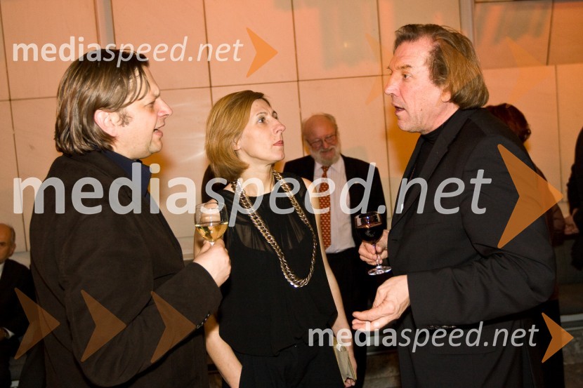 ..., ... in Ivo Koritnik, scenografPodelitev Prešernovih nagrad 2009