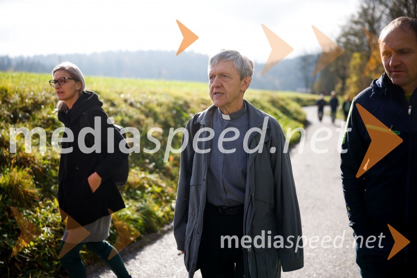 Otvoritev nove šolske poti od naselja Pangrščica do Trstenika