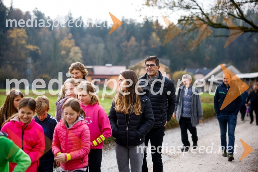  Matjaž Rakovec, župan Mestne občine KranjOtvoritev nove šolske poti od naselja Pangrščica do Trstenika