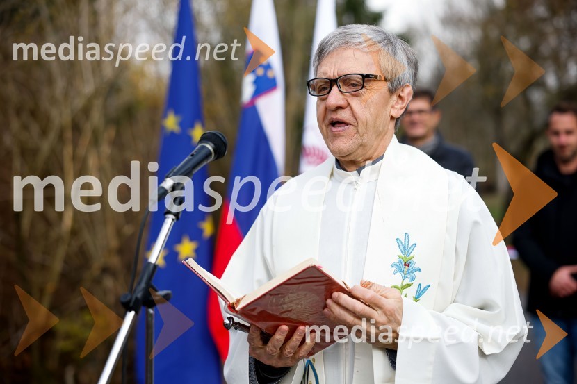 Otvoritev nove šolske poti od naselja Pangrščica do Trstenika