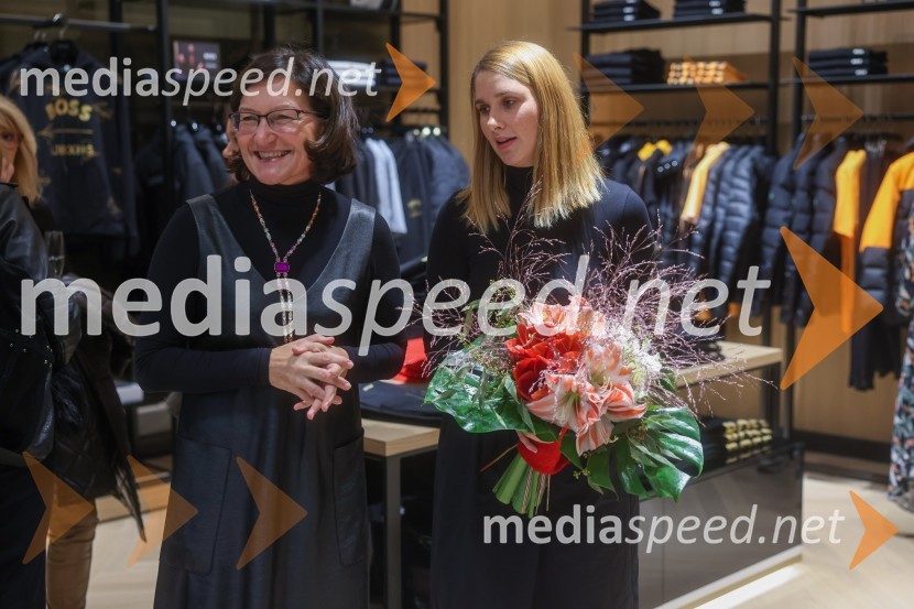  Jožica Brcar, komercialna direktorica Magistrat International;  ... Otvoritev trgovin BOSS in HUGO v Europarku