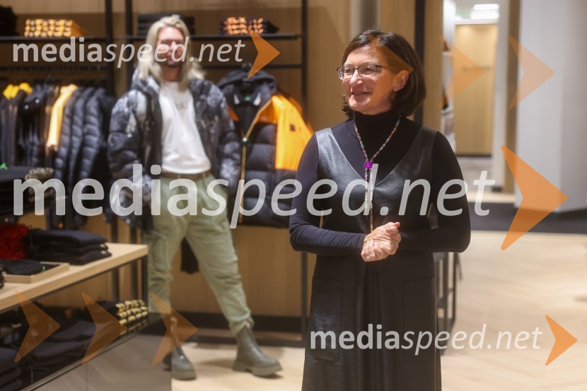  Jožica Brcar, komercialna direktorica Magistrat InternationalOtvoritev trgovin BOSS in HUGO v Europarku