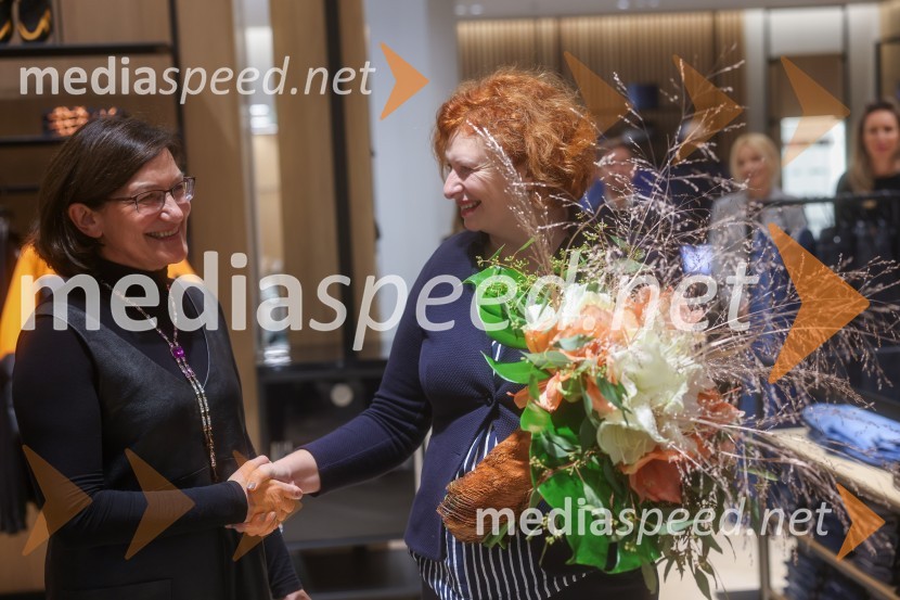  Jožica Brcar, komercialna direktorica Magistrat International;  ... Otvoritev trgovin BOSS in HUGO v Europarku