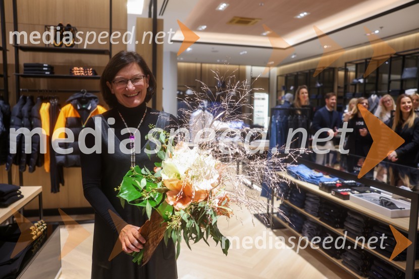  Jožica Brcar, komercialna direktorica Magistrat InternationalOtvoritev trgovin BOSS in HUGO v Europarku