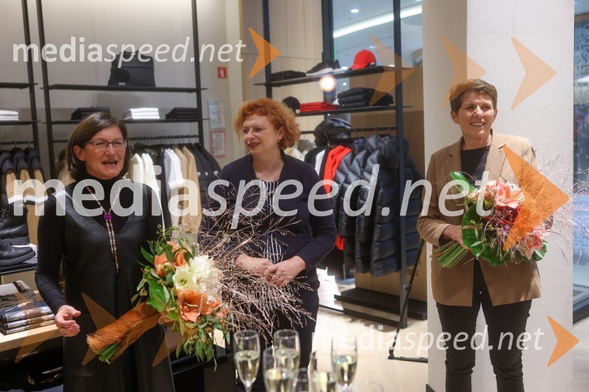  Jožica Brcar, komercialna direktorica Magistrat International;  ... ;  ... Otvoritev trgovin BOSS in HUGO v Europarku