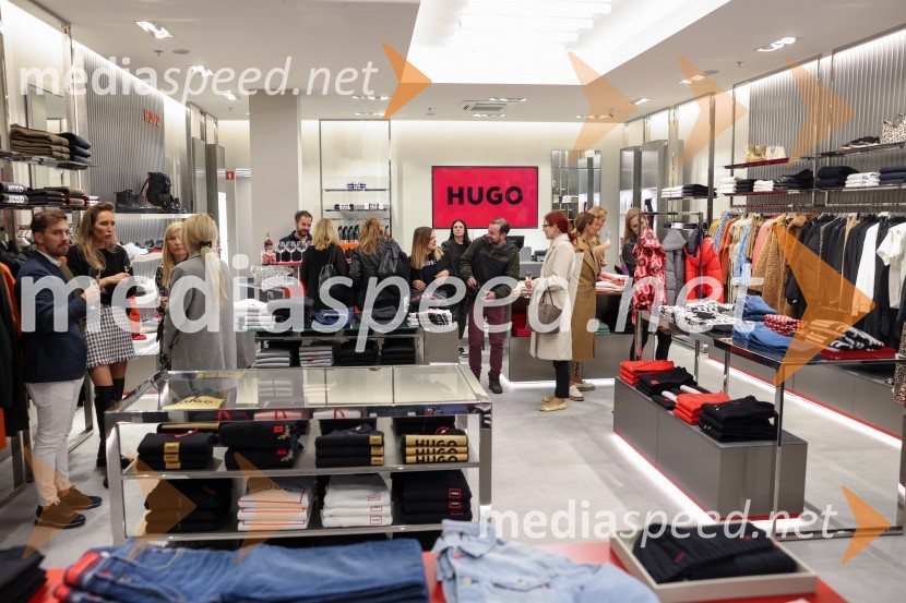 Otvoritev trgovin BOSS in HUGO v Europarku