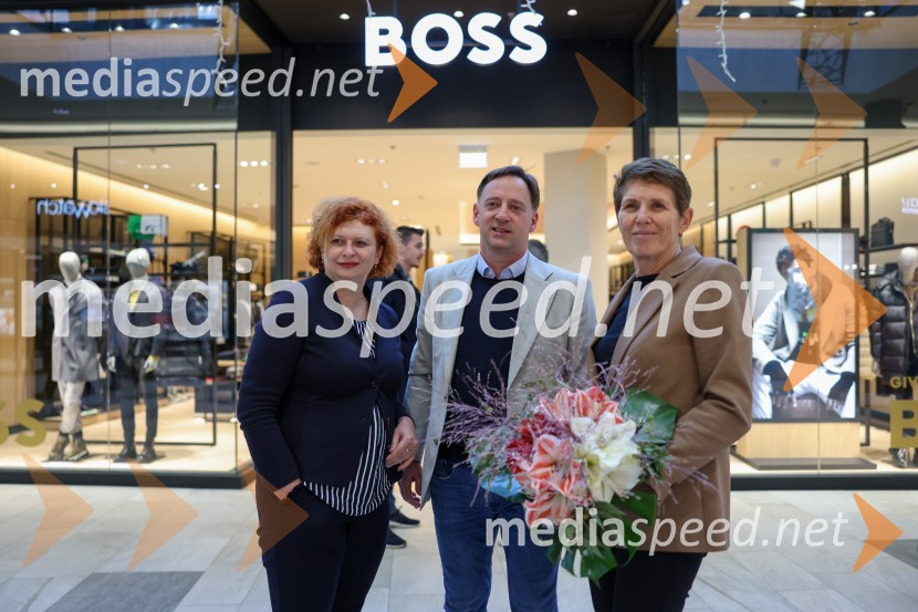 Otvoritev trgovin BOSS in HUGO v Europarku