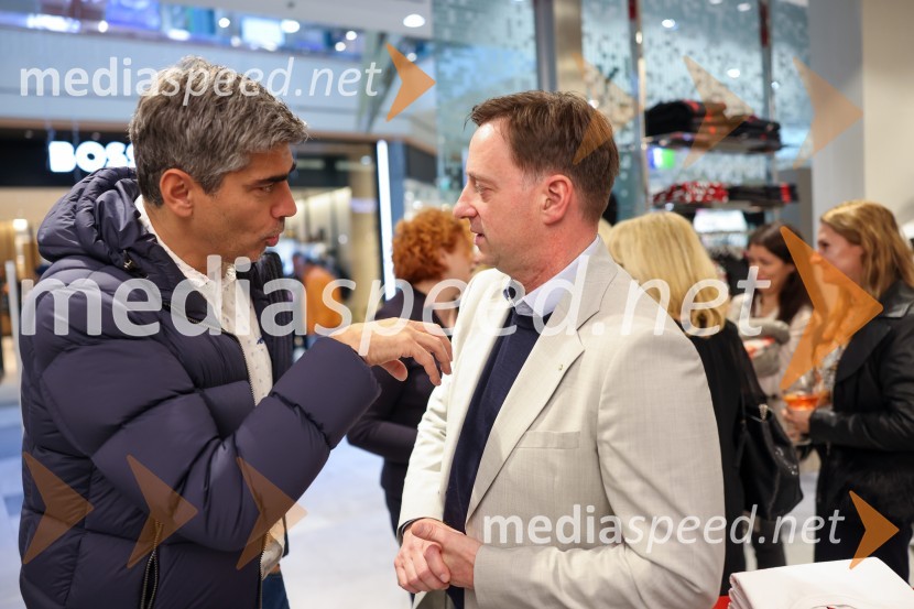 Otvoritev trgovin BOSS in HUGO v Europarku