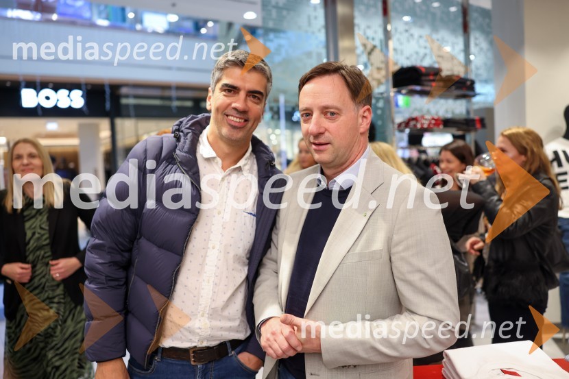 Otvoritev trgovin BOSS in HUGO v Europarku