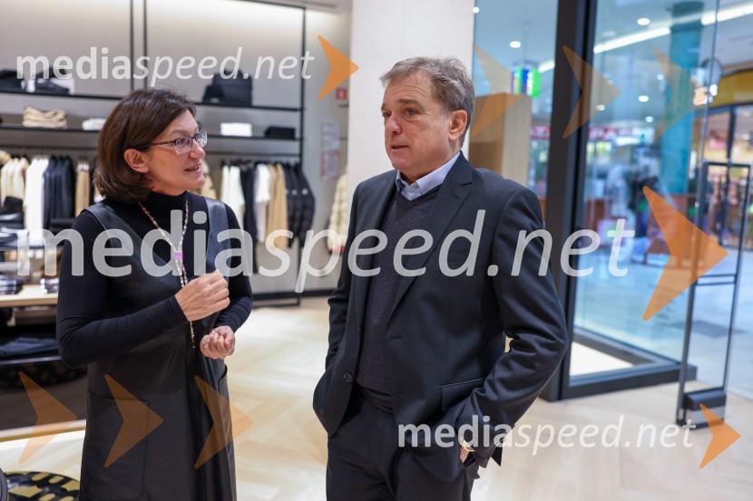  Jožica Brcar, komercialna direktorica Magistrat International;  ... Otvoritev trgovin BOSS in HUGO v Europarku