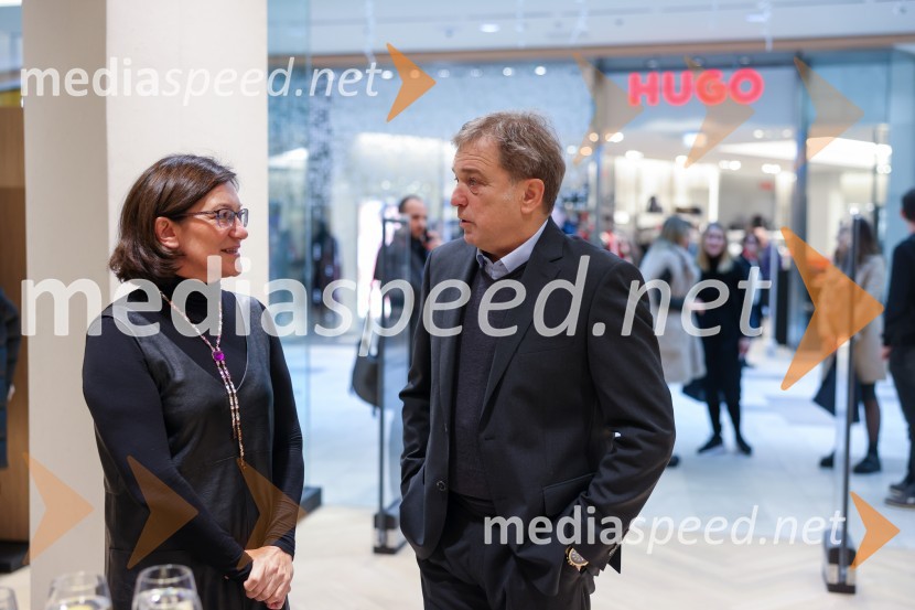  Jožica Brcar, komercialna direktorica Magistrat International;  ... Otvoritev trgovin BOSS in HUGO v Europarku
