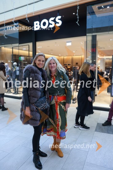  Miša Margan Kocbek, novinarka revije Zvezde/Lady, direktorica agencije Glammodels, Mima;  ... Otvoritev trgovin BOSS in HUGO v Europarku