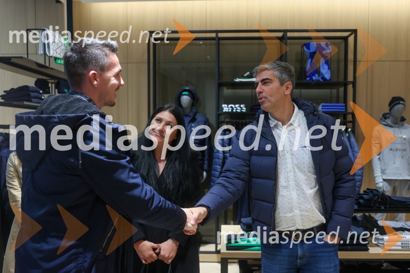  Jan Ternjak, direktor Športne agencije Proelium;  ... ;  Bor Greiner, odgovorni urednik, Radio CityOtvoritev trgovin BOSS in HUGO v Europarku