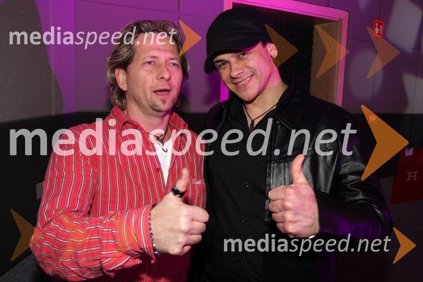 Leon Markovič, Mediavoice in Samuel Lucas, pevecRdeča preproga s Sebastianom, snemanje oddaje